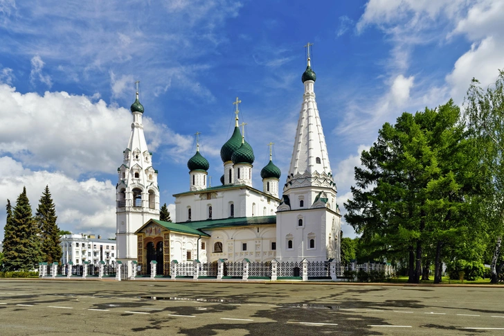 Церковь Ильи Пророка возведена в 1647–1650 гг. купцами Скрипиными, братьями Иоанникием и Вонифатием | Источник: ALEXXX1979 / CC BY-SA 4.0
