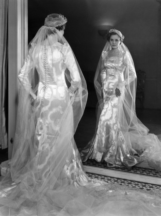 Энн Тодд в свадебном платье, 1933 год