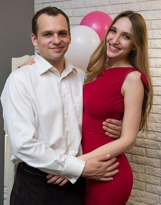 Алексей Янин с супругой Дарьей