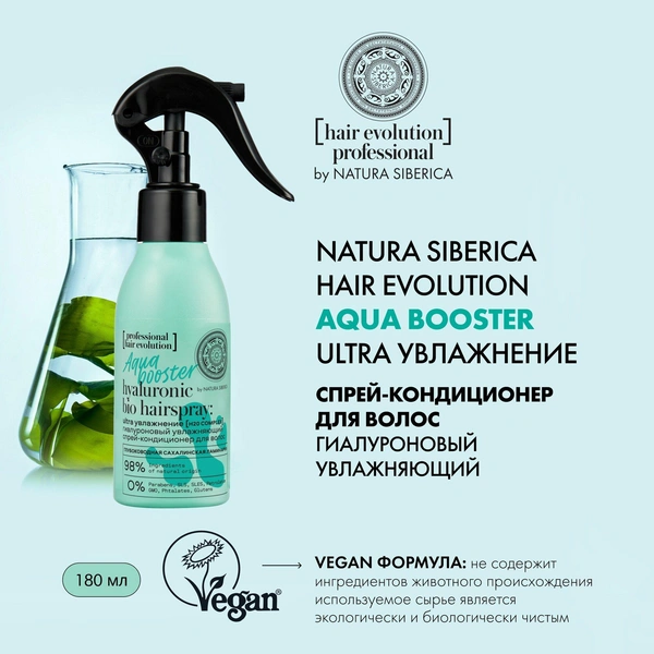 NS Hair Evolution Спрей-кондиц для вол Aqua booster