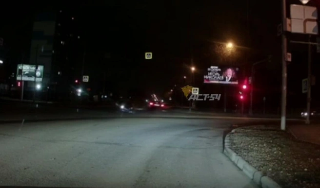 Машины столкнулись в Ленинском районе | Источник: «АСТ-54 Black» / Telegram