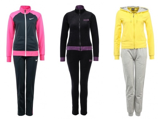 Слева направо: Nike, Lonsdale, EA7
