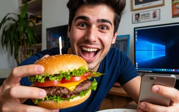 Бургер едва не убил 22-летнего блогера в Греции: он выполнял челлендж ради лайков