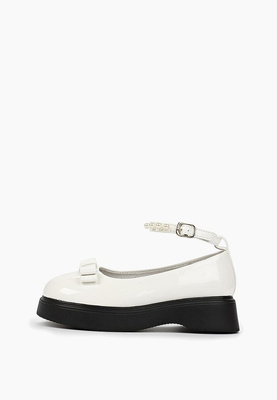 Туфли Shuzzi со съемными пряжками, цвет: белый, MP002XG03A1N — купить в интернет-магазине Lamoda