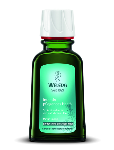 Органическое масло для хрупких и ломких волос Weleda