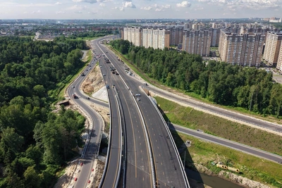 Съезды с ЮЛА закроют почти на месяц в Люберцах