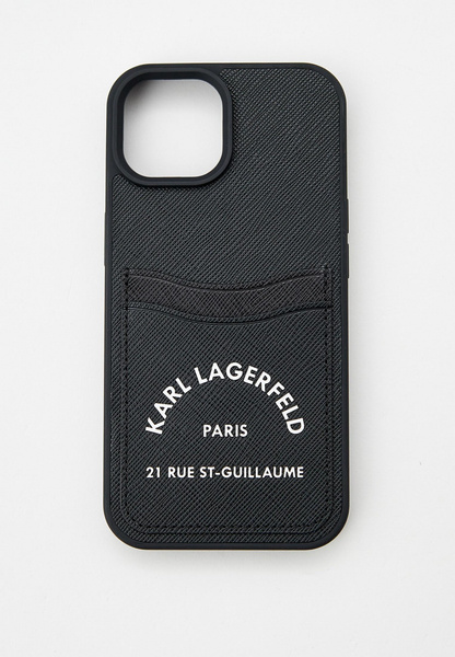 Чехол для iPhone Karl Lagerfeld 15 с кардслотом