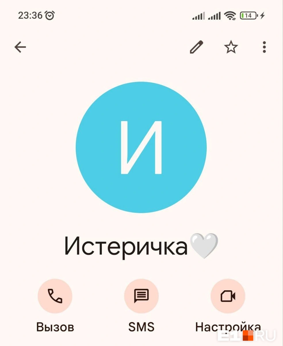 Как екатеринбуржцы записывают в телефоне своих любимых (и бывших) - 13  февраля 2024 - Е1.ру