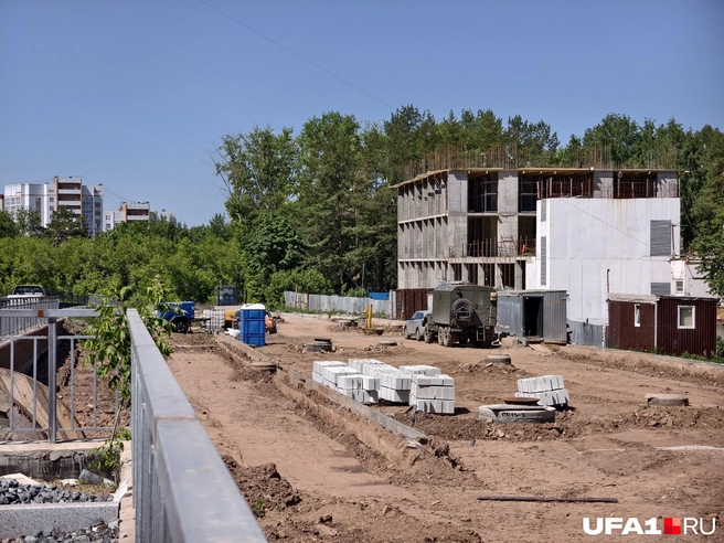 А тут будет парковка | Источник: Булат Салихов / UFA1.RU