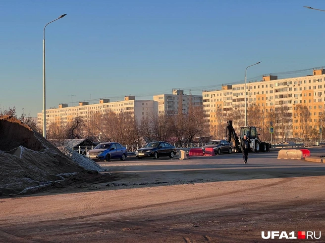 Поворот на переулок Оборонный | Источник: Андрей Бирюков / UFA1.RU