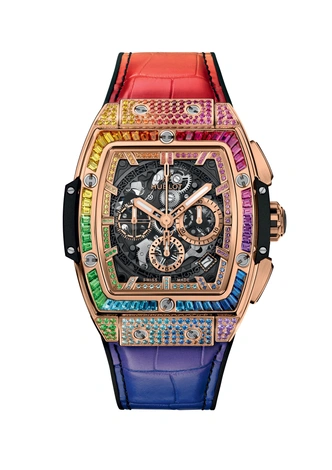 Все цвета радуги: Hublot представил коллекцию Spirit of Big Bang Rainbow