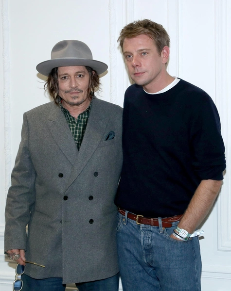 Джонни Депп и Джонатан Андерсон  | Источник: BERTRAND RINDOFF PETROFF / BESTIMAGE