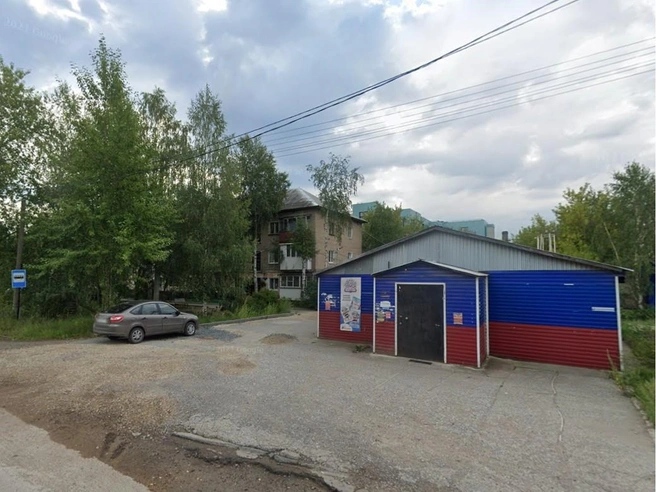 Остановка ДОС, где был городок летчиков | Источник: Google.com