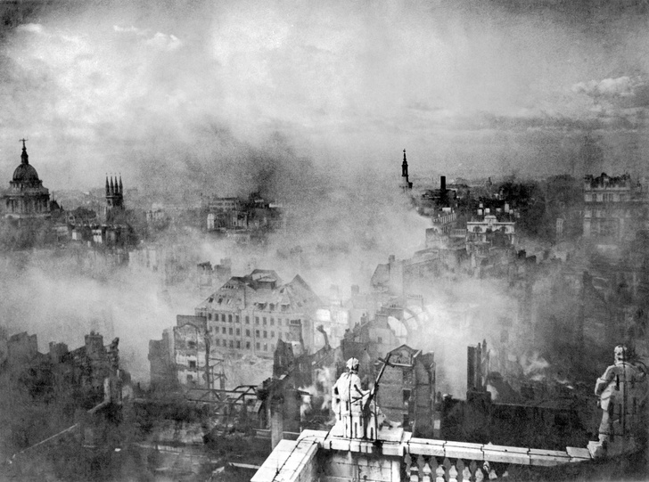 83 года назад исторический центр Лондона подвергся самой массовой бомбардировке