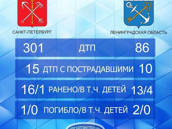 Источник: Госавтоинспекция СПб и ЛО / Telegram