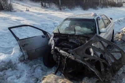 Столкновение трёх автомобилей на трассе Чита-Забайкальск: восемь пострадавших