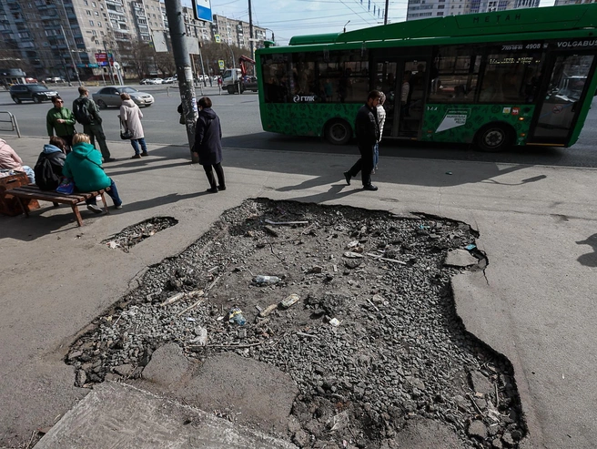 Запланированы работы по восстановлению дорожного покрытия. | Источник: Наталья Лапцевич 