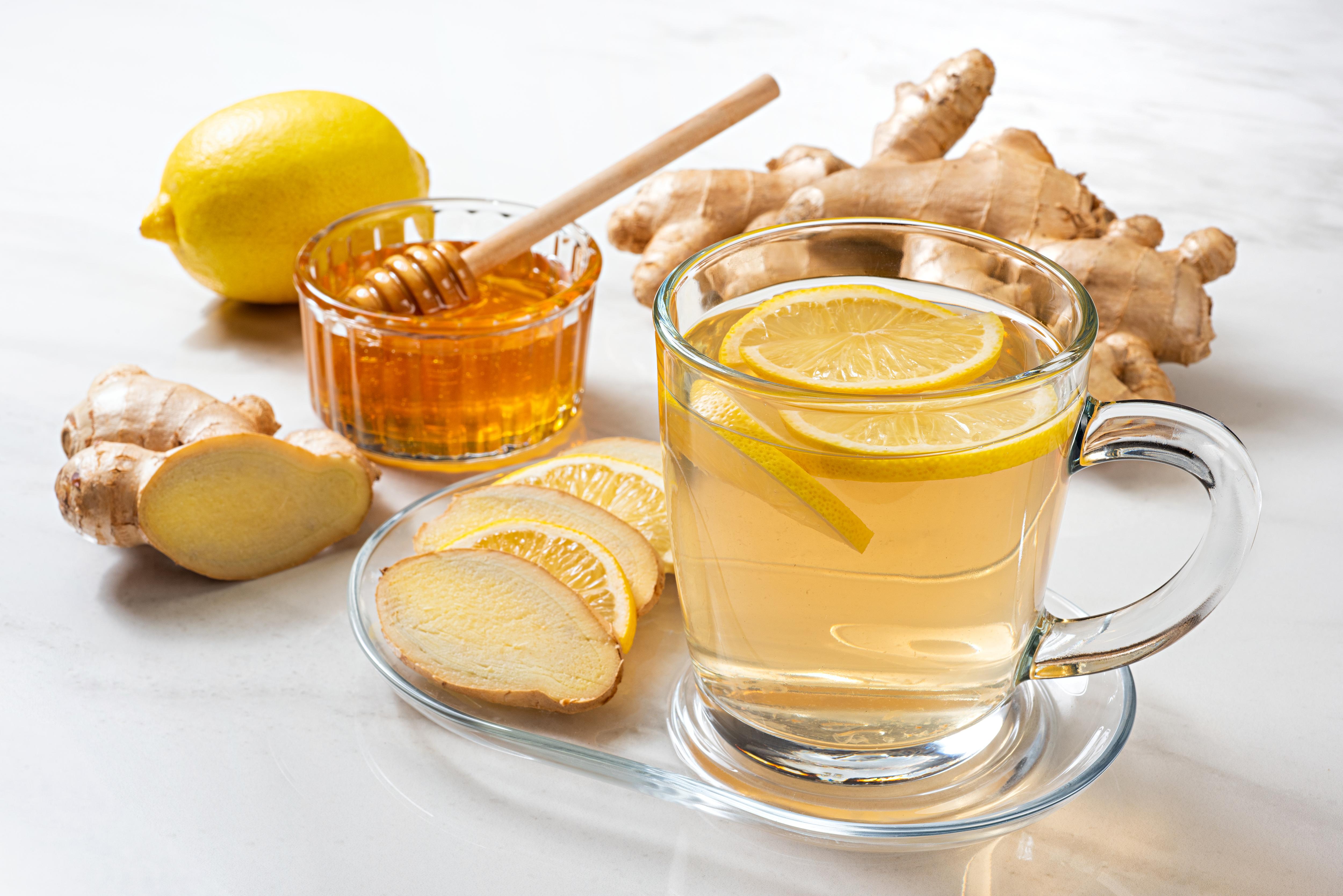 Имбирный чай с мёдом - Как приготовить и сколько его пить