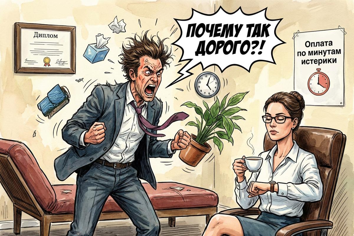 200 тысяч в час за «поговорить». Студентка психфака объяснила, почему прием у психолога стоит так дорого