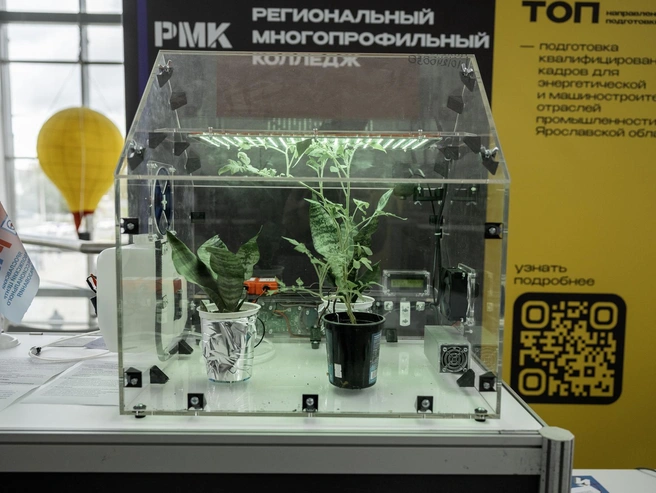 Региональный многопрофильный колледж продемонстрировал новые технологии | Источник: Александр Куренной / 76.RU