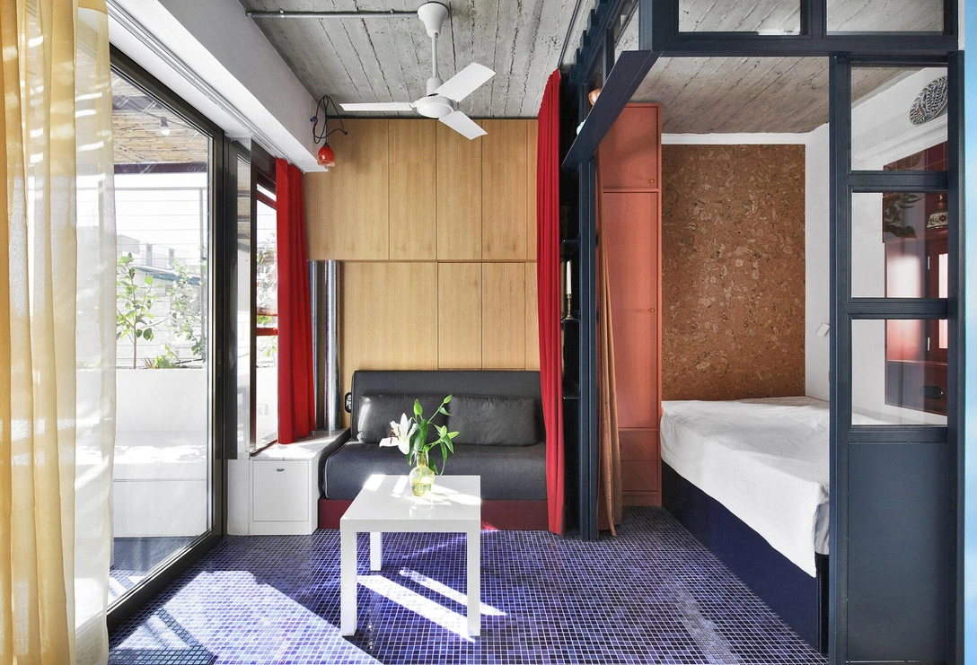 Маленькая квартира 22 м² в Афинах | Источник: Филип Дюжарден