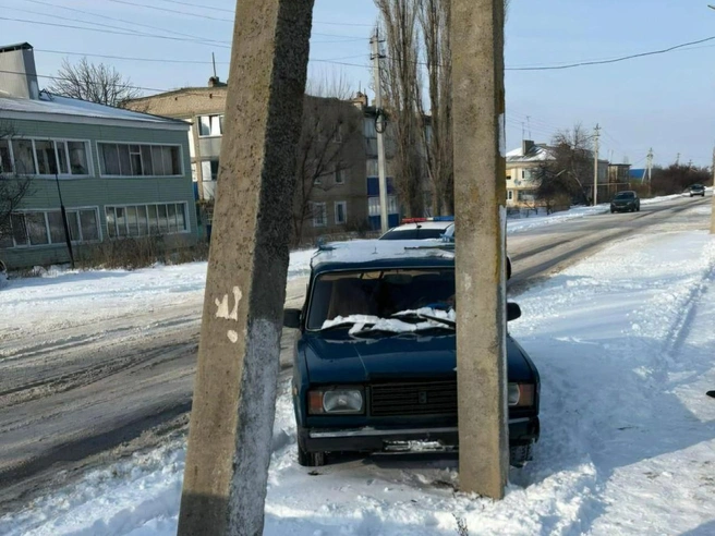 Водитель умер до приезда скорой помощи | Источник: МВД России по Воронежской области / T.me