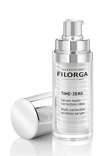 Сыворотка-мультикорректор для лица Time-Zero, Filorga. Средство разглаживает мелкие и глубокие морщины, утолщает и тонизирует кожу, снимает напряжение, а также запускает процесс естественной регенерации эпидермиса.