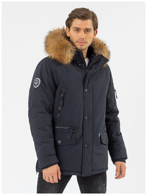 NortFolk. Куртка-аляска мужская зима / Куртка парка мужская зимняя
