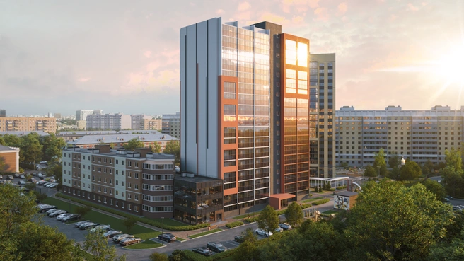 Финальный дом проекта ЖК «Виват! Знаменский» сдадут в 2026 году | Источник: ГК «Виват! Девелопмент»