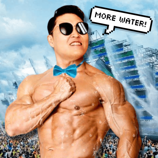 «Зачем делать это в период засухи?»: нетизены осудили PSY за использование 300 тонн воды на летнем фестивале 😬