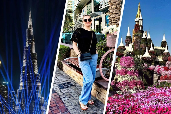 В феврале температура воздуха днем в Дубае достигает +28 градусов | Источник: Полина Авдошина / Городские медиа