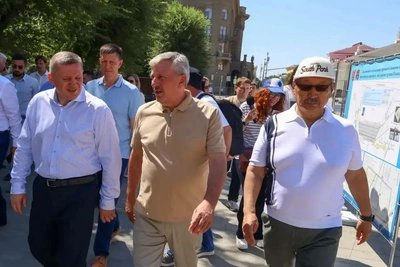 Бочаров перенёс сроки благоустройства в центре Волгограда
