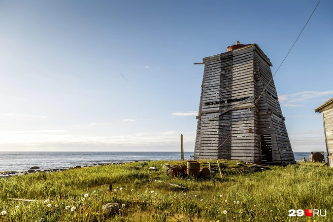 Так выглядел маяк до ремонта | Источник: Кенозерский национальный парк