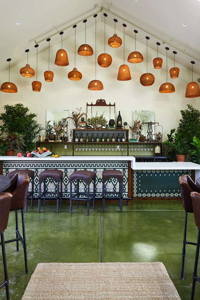 Ресторан при винодельне в Калифорнии (фото 0) | Источник: Обри пик