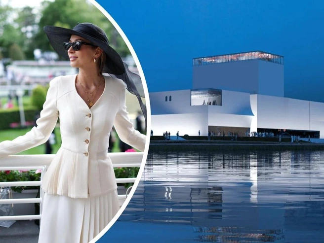 Слева&nbsp;— Элина Сафарова, справа&nbsp;— проект консорциума под лидерством Bespoke Architects | Источник: elcka / Instagram*, bespokearch.ru