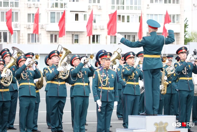 Военный оркестр | Источник: Роман Данилкин / 63.RU