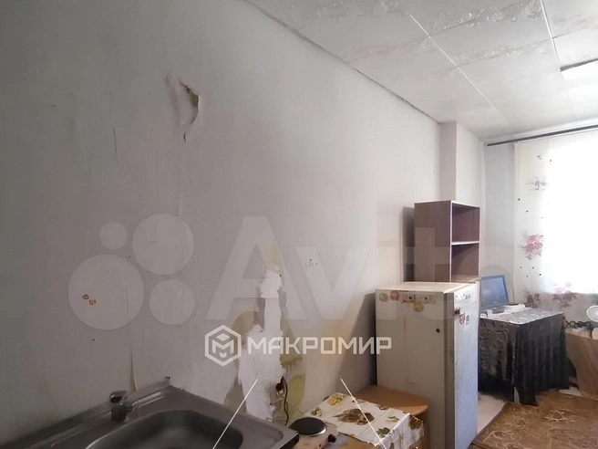 В этой микро-студии есть вода и канализация&nbsp;— все на площади 16,5 квадратов | Источник: Avito.ru