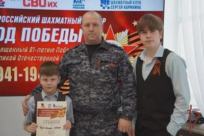 Сын росгвардейца — призер шахматного турнира «Ход Победы»