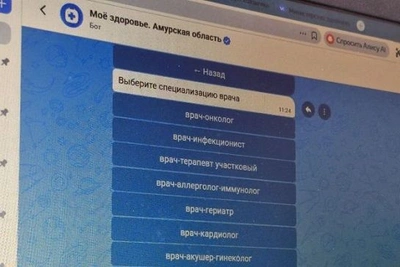 Чат-бот МАХ помог амурчанам записаться к врачу 70 тысяч раз