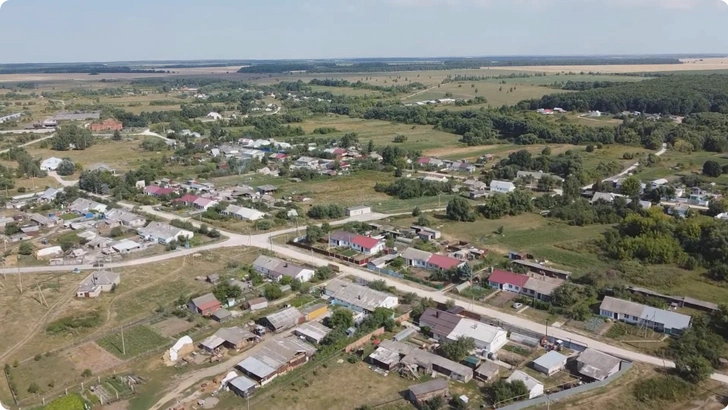 Вид с воздуха на село Кисьва | Источник: Telman 777 / YouTube