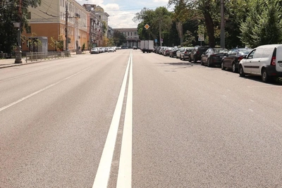 В центре Воронежа начали менять схему для метробуса