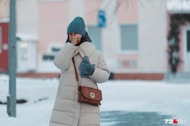 При -35 легко отморозить лицо и руки. Важно уметь утепляться | Источник: Ирина Шарова / 72.RU