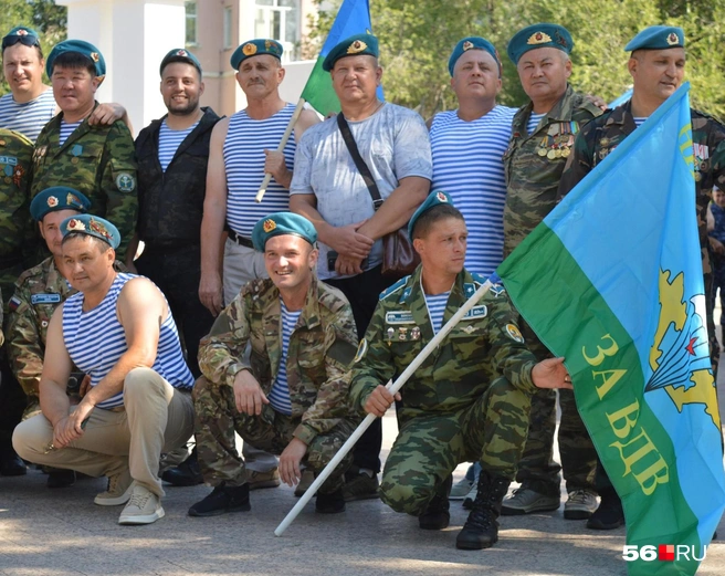 Настроение у десантников боевое | Источник: Анастасия Баринова / 56.RU