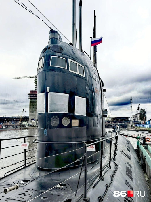 А это настоящая работающая подводная лодка | Источник: Анастасия Шевякова / 86.RU