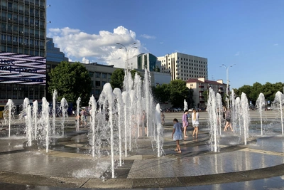 Фонтаны в Краснодаре включат 24 апреля