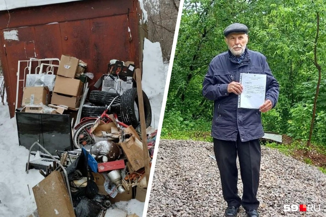 Анатолий Семенов уже больше года борется за гараж, который положен ему по закону | Источник: Предоставлено Ольгой Семеновой, Юлия Рожкова