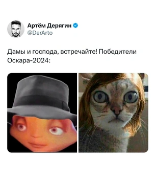 Лучшие шутки и мемы про «Оскар-2024»