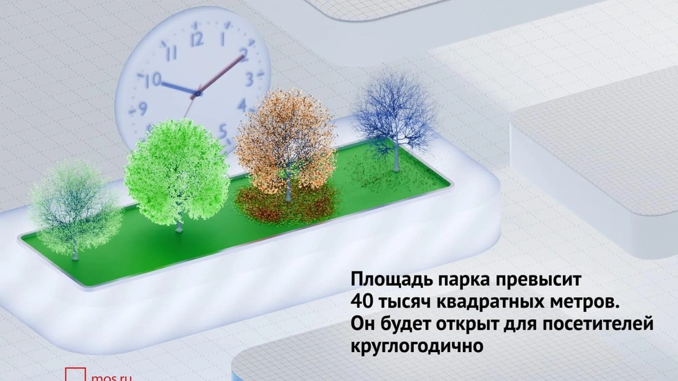 Парк будет открыт круглый год | Источник: Mos.ru