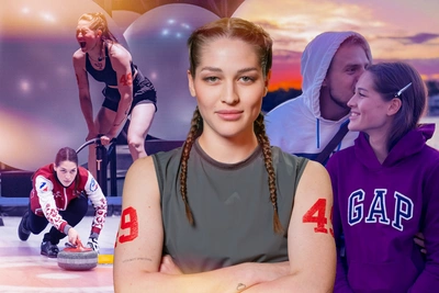 Curling star shares childhood and goals on 'Titans'