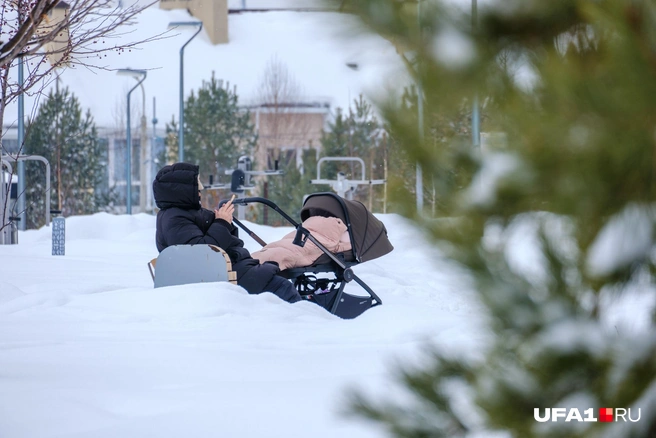 А те, кто помладше, спят в коляске | Источник: Булат Салихов / UFA1.RU